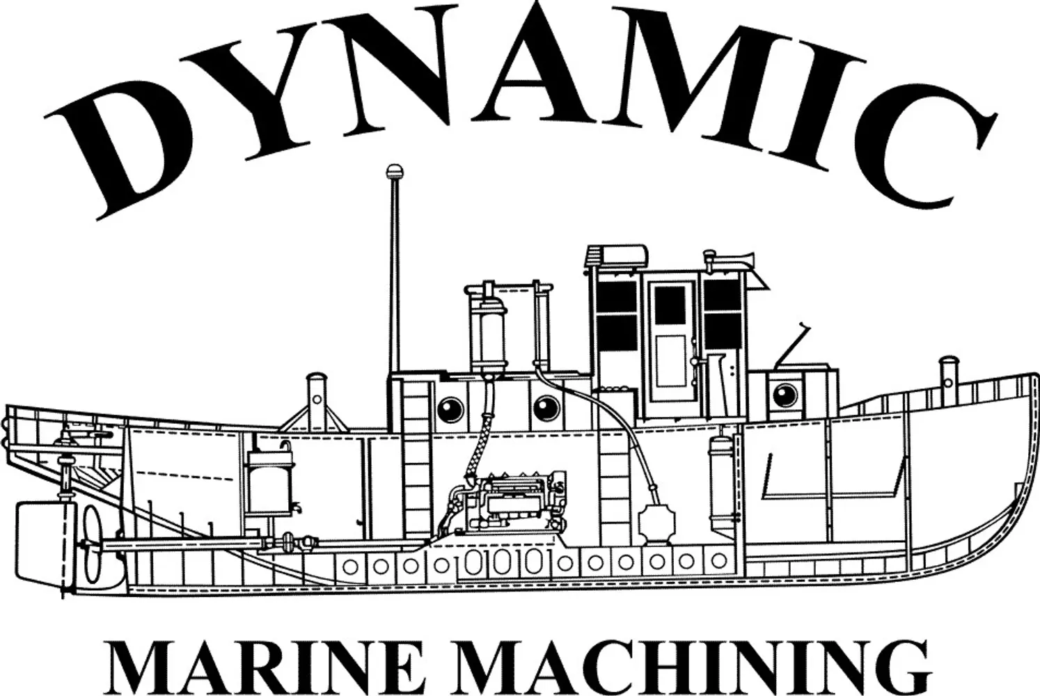 DYNAMIC MARINE MACHINING logo