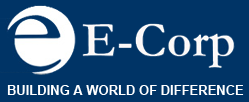 E CORP logo