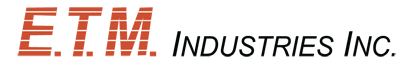 E.T.M. INDUSTRIES INC logo