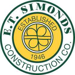 E. T. SIMONDS CONSTRUCTION CO logo