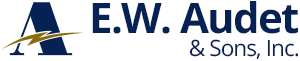 E W AUDET & SONS INC logo
