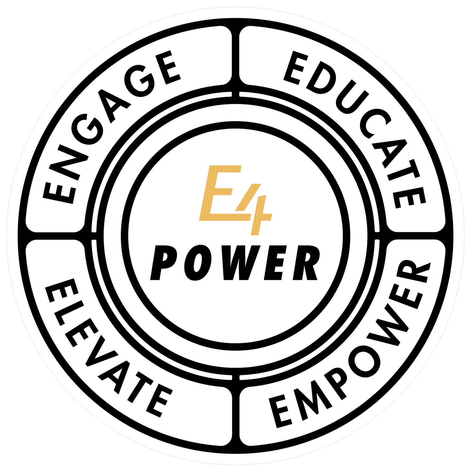 E4: EDUACATE ELEVATE EMPOWER ENGAGE LTD. CO. logo