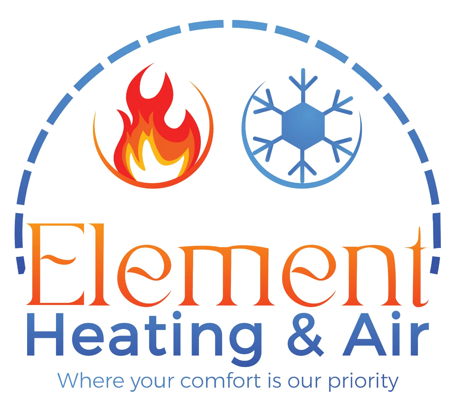 ELEMENT HEATING & AIR logo