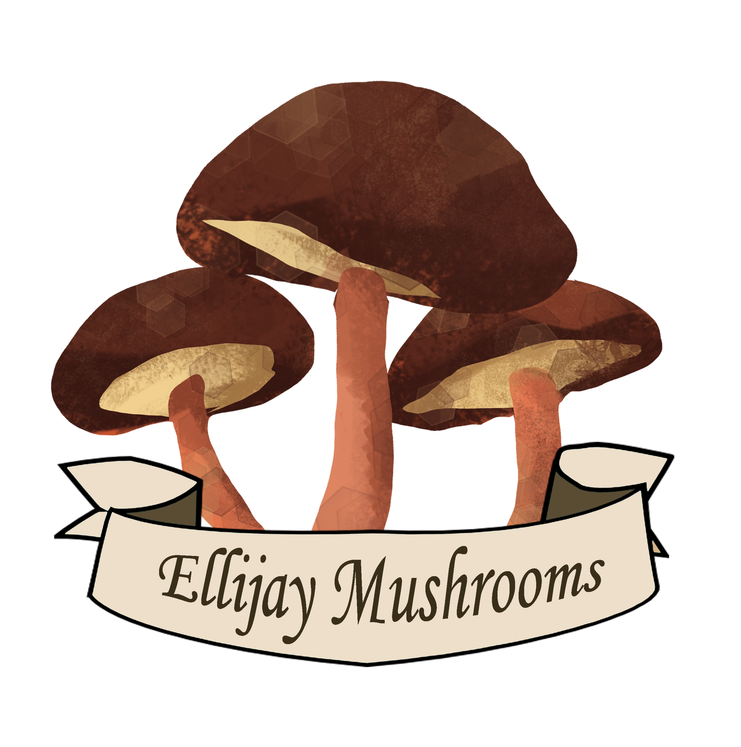 ELLIJAY MUSHROOMS logo