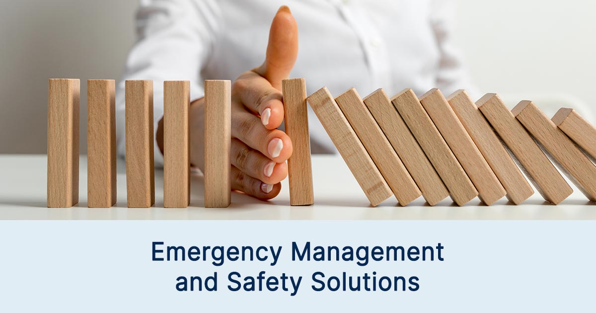 EMERGENCY MANAGEMENT & SAFETY SOLUTIONS logo