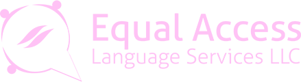 EQUAL ACCESS LANGUAGE SERVICES LLC logo