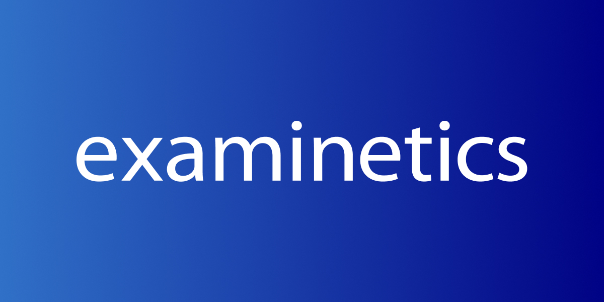 EXAMINETICS INC logo