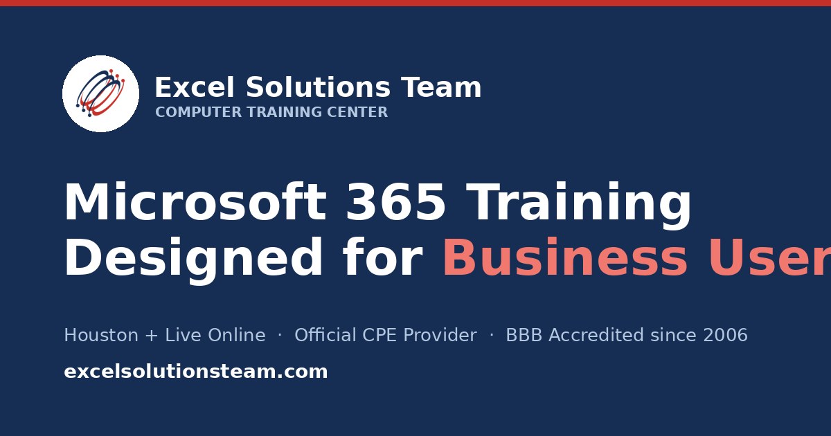 EXCEL SOLUTIONS TEAM logo