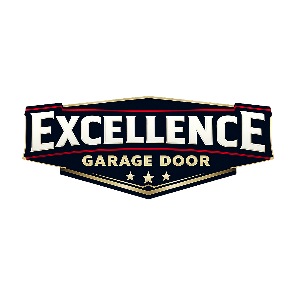 EXCELLENCE GARAGE DOOR CO. logo