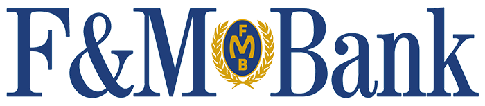F&M BANK logo