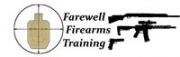 FAREWELL FIREARMS TRAINING logo
