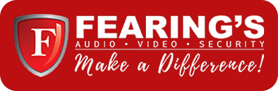 FEARING'S AUDIO-VIDEO-SECURITY logo