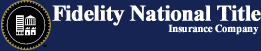 FIDELITY NATIONAL TITLE COMPANY OF CALIFORNIA logo