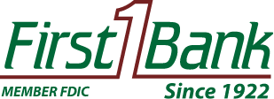 FIRST BANK logo