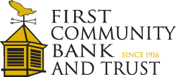 FIRST COMMUNITY BANK AND TRUST, ILLINOIS logo