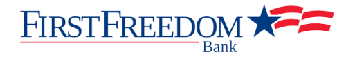 FIRST FREEDOM BANK logo