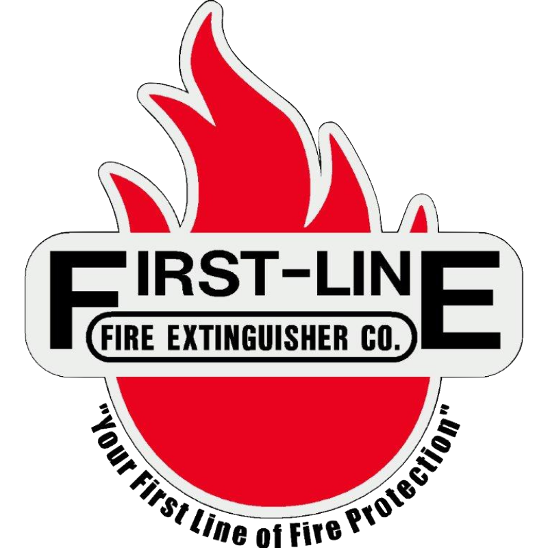 FIRST LINE FIRE EXTINGUISHER CO logo