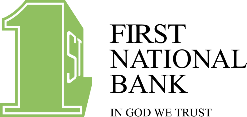 FIRST NATIONAL BANK logo