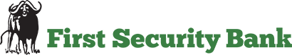 FIRST SECURITY BANK - WEST logo