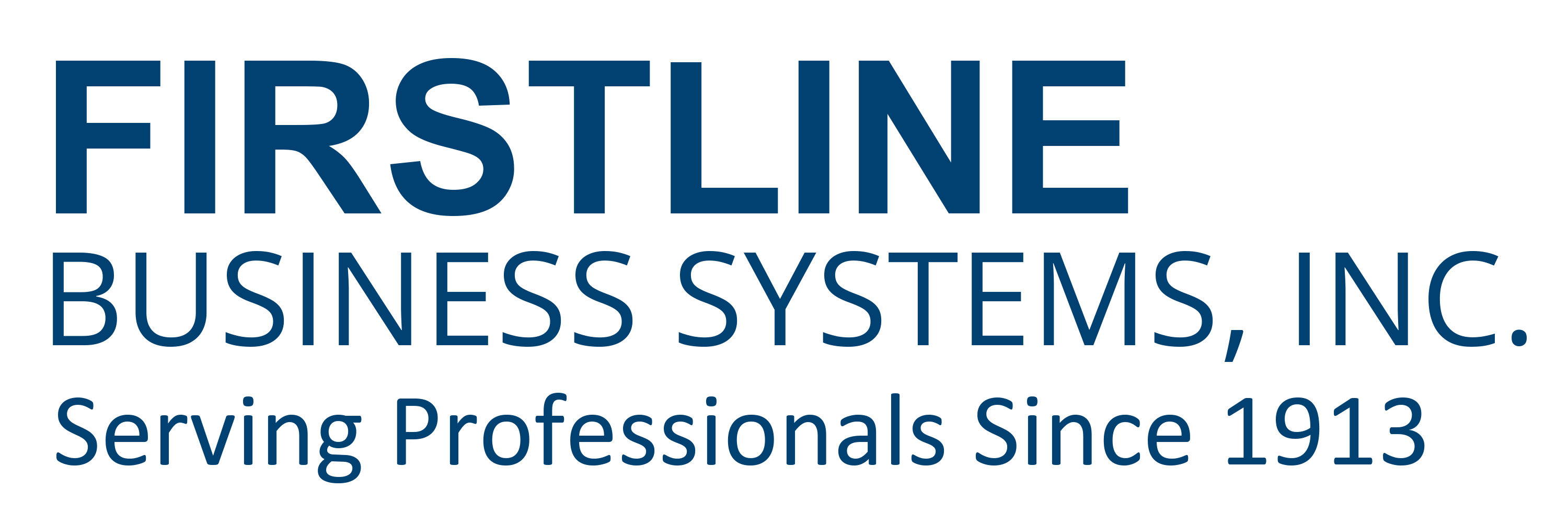 FIRSTLINE BUSINESS SYSTEMS INC logo