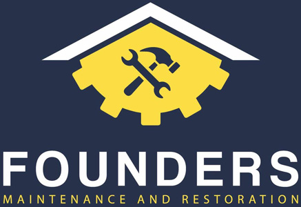 FOUNDERS MAINTENANCE AND RESTORATION logo