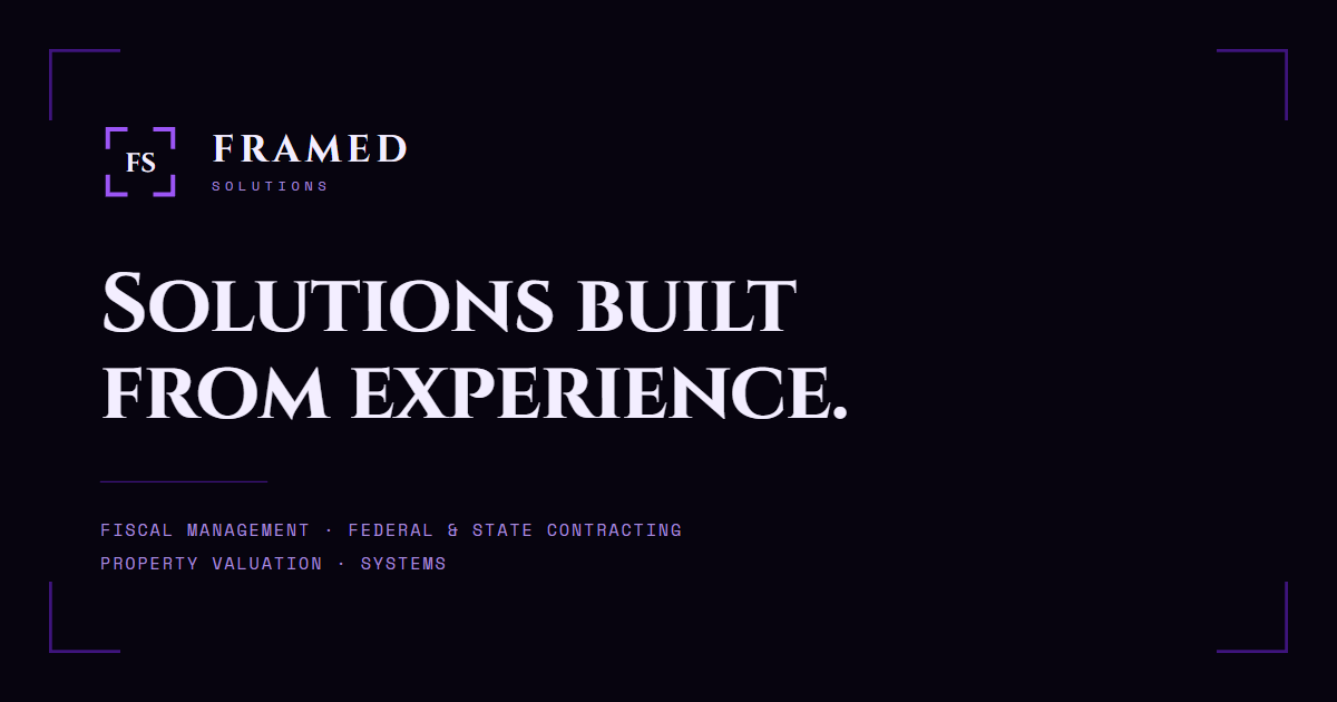 FRAMED SOLUTIONS LLC logo