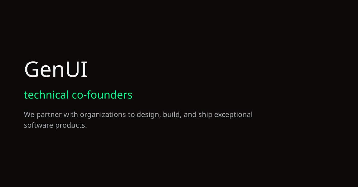 GENERAL UI LLC logo
