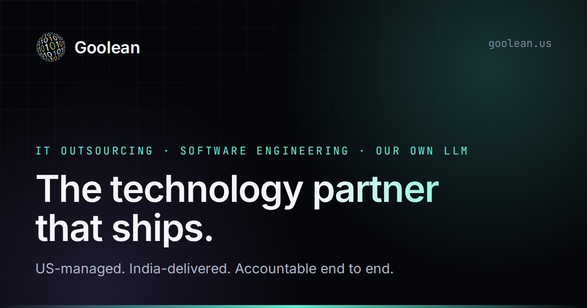 GOOLEAN TECHNOLOGIES NA, LLC logo