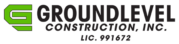 GROUNDLEVEL CONSTRUCTION logo