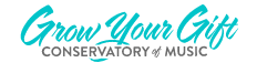 GROW YOUR GIFT CONSERVATORY OF MUSIC logo