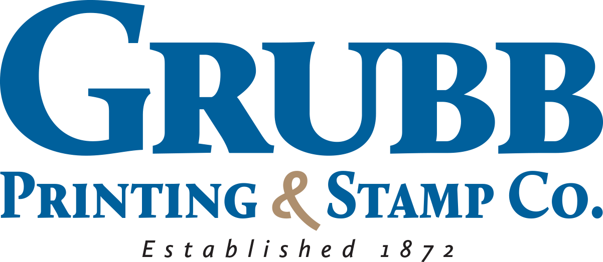 GRUBB PRINTING & STAMP CO logo
