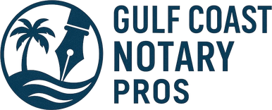 GULF COAST NOTARY PROS LLC logo