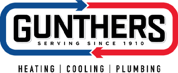 GUNTHERS HEATING, COOLING, & PLUMBING logo