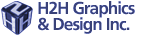 H2H GRAPHICS & DESIGN INC logo