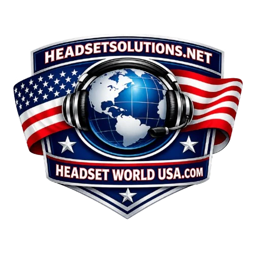 HEADSET WORLD USA logo