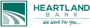 HEARTLAND BANK, IOWA logo