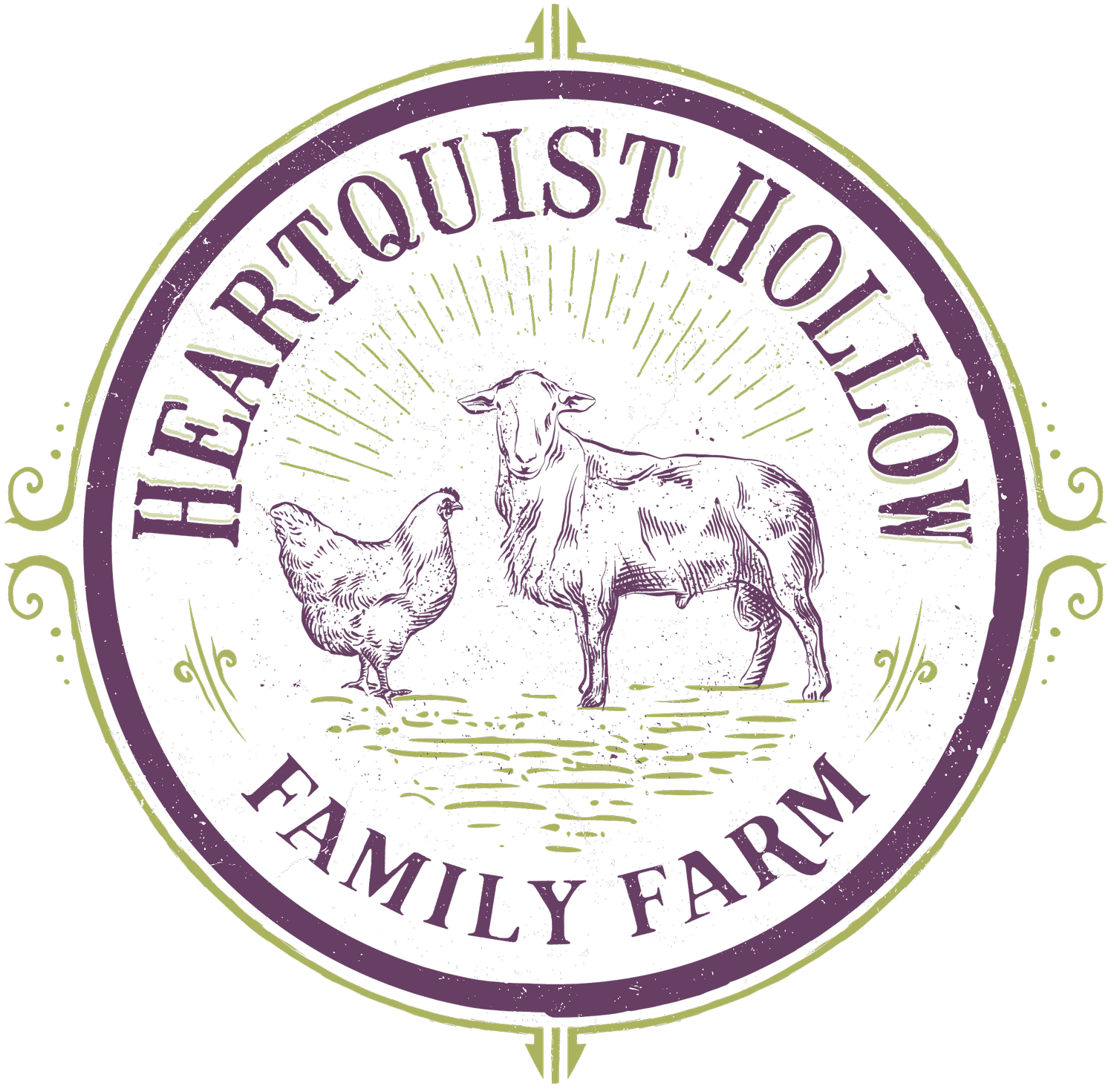 HEARTQUIST HOLLOW FARM logo