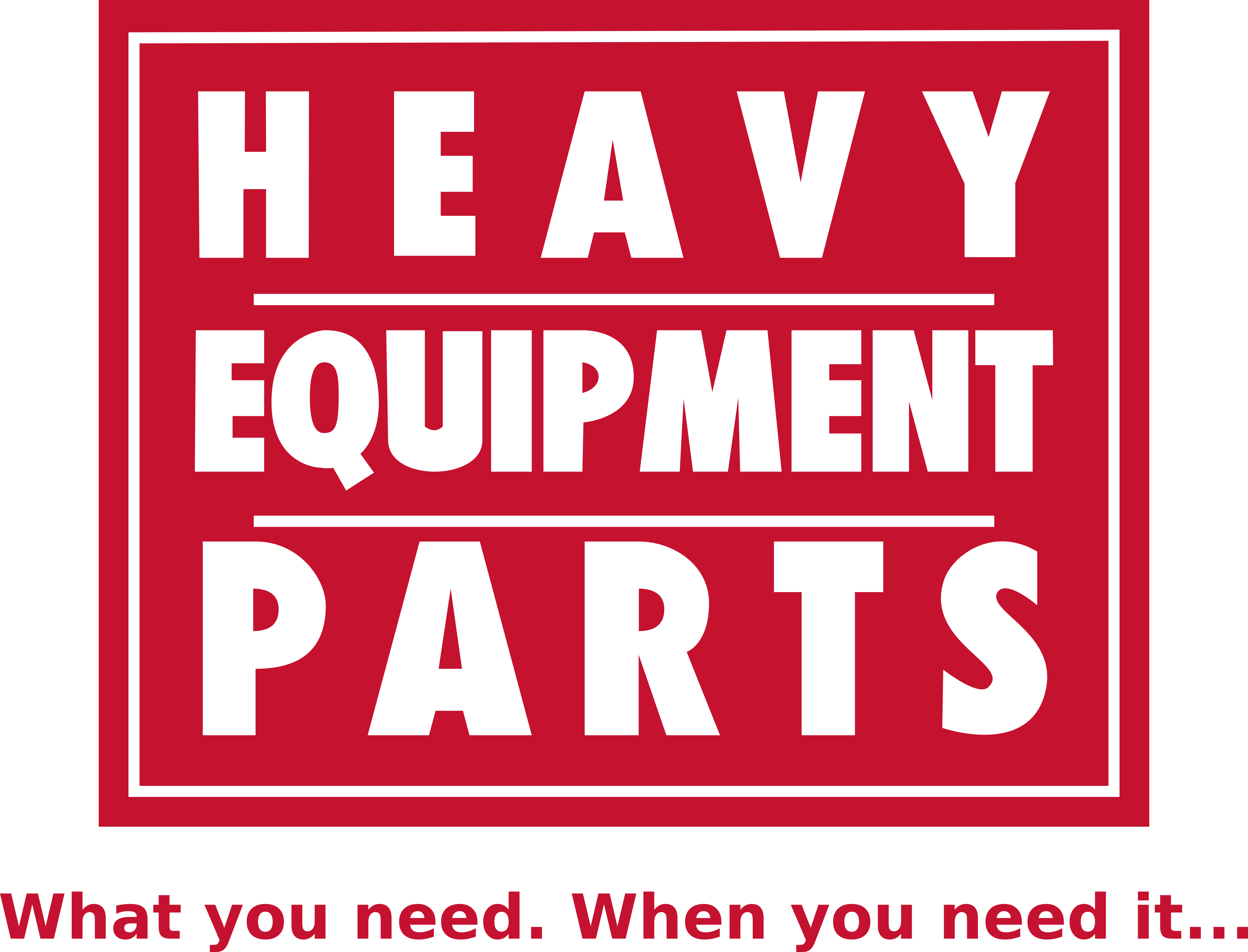 HEAVY EQUIPMENT PARTS logo