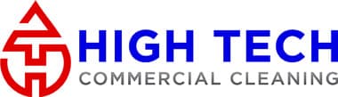 HIGH TECH COMMERCIAL CLEANING logo