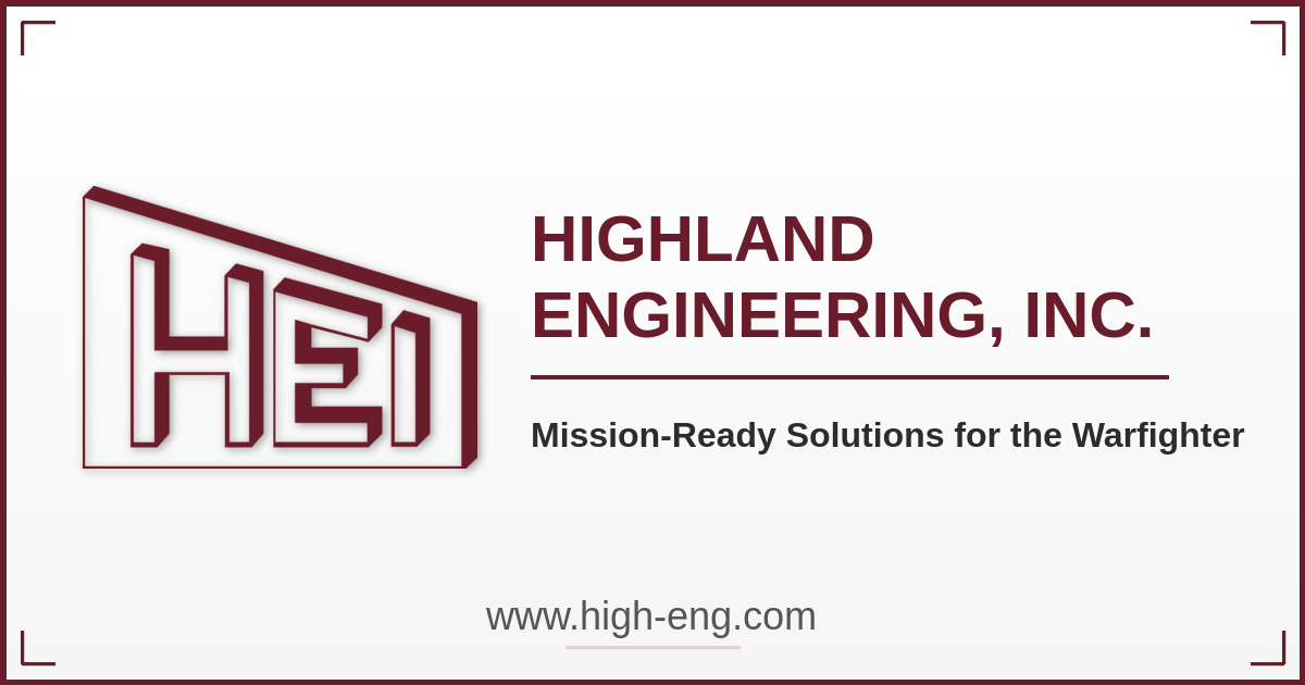 HIGHLAND ENGINEERING, INC. logo