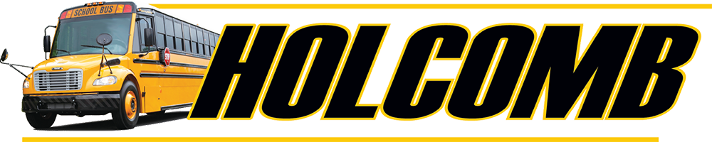 HOLCOMB BUS SERVICE logo
