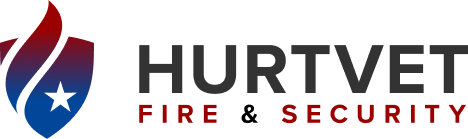 HURTVET FIRE & SECURITY logo