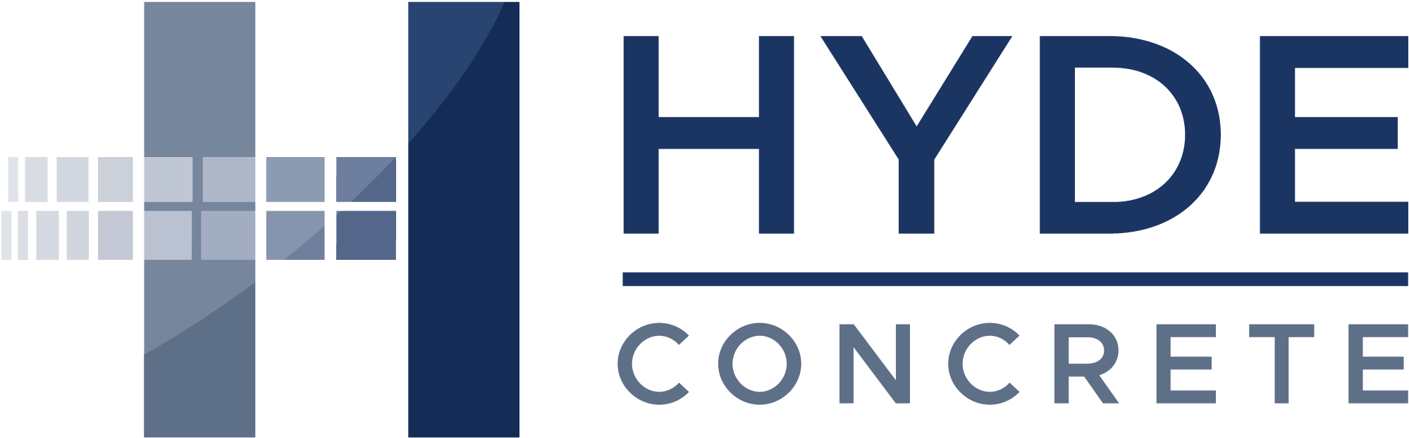 HYDE CONCRETE logo