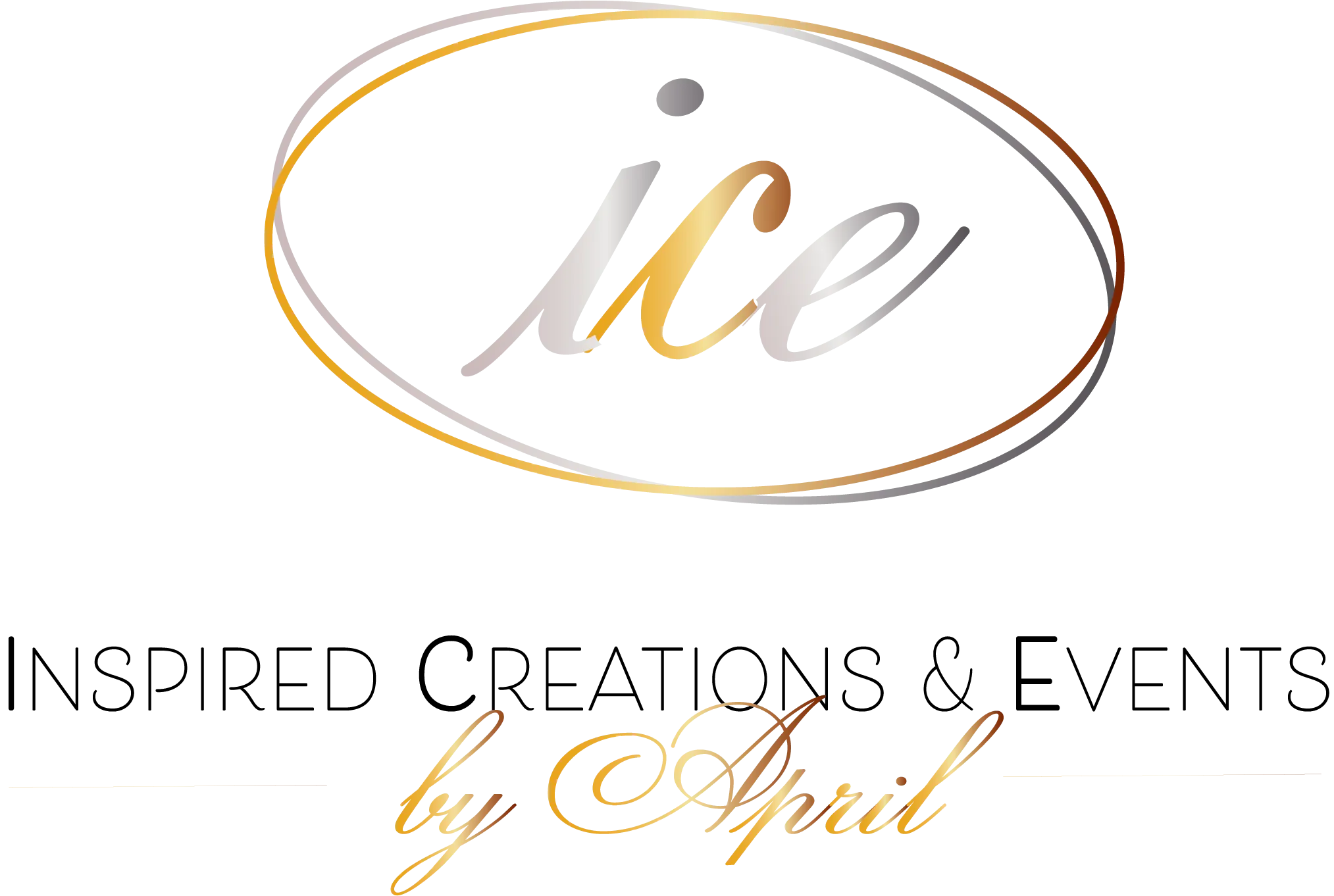 INSPIRED CREATIONS AND EVENTS logo