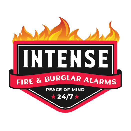 INTENSE FIRE & BURGLAR ALARMS logo