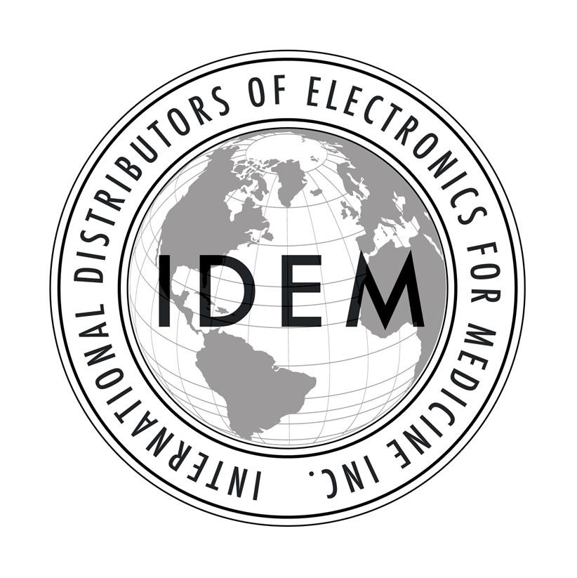 INTERNATIONAL DISTRIBUTORS OF ELECTRONICS FOR MEDICINE logo