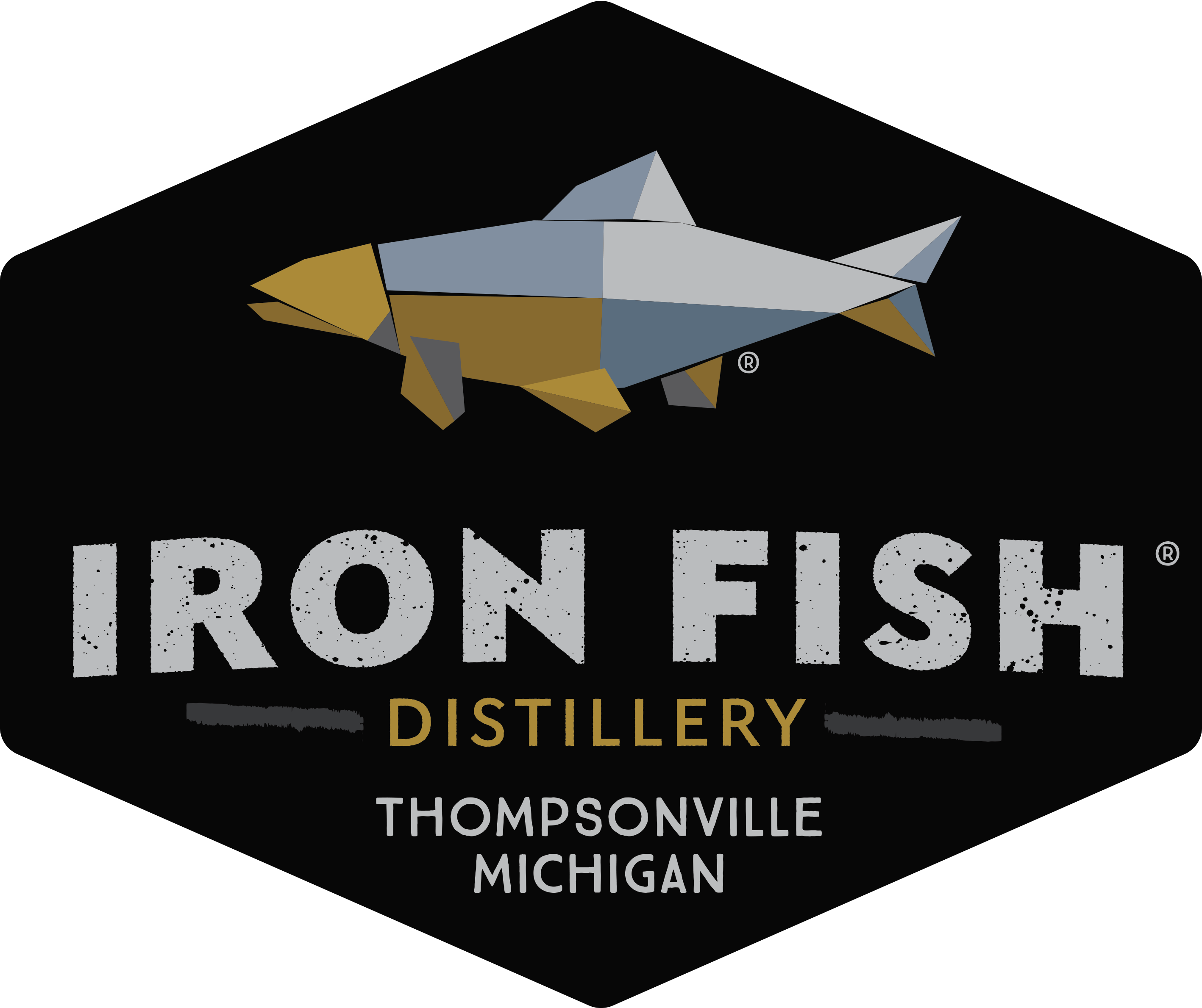 IRON FISH DISTILLERY logo