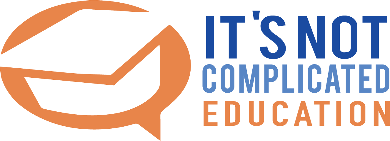 ITS NOT COMPLICATED EDUCATION LLC logo