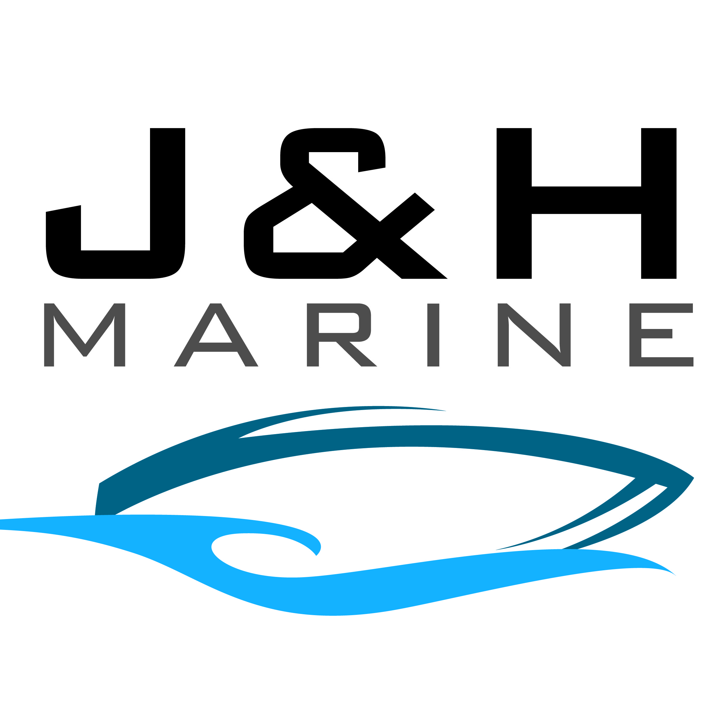 J & H MARINE logo