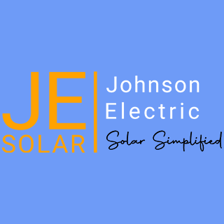 JOHNSON ELECTRIC AND SUPPLY logo